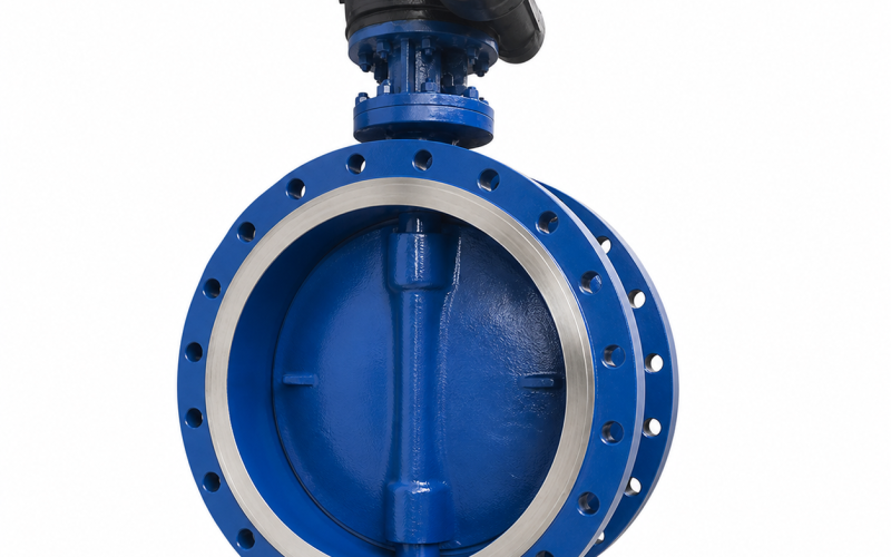AWWA C504 Double-Flanged Eccentric Butterfly Valve
