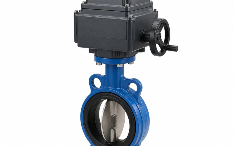 Electric-Actuated Butterfly Valve – On/Off or Modulating