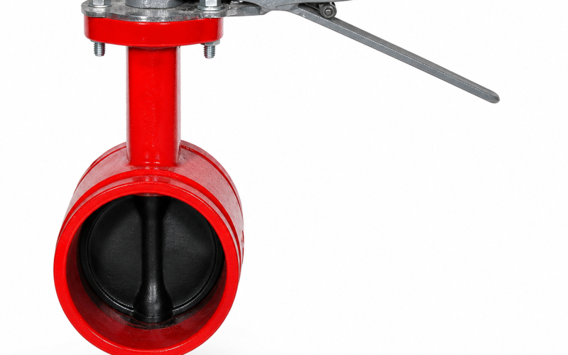 Grooved-End Butterfly Valve for Fire-Protection Systems, 300 PSI