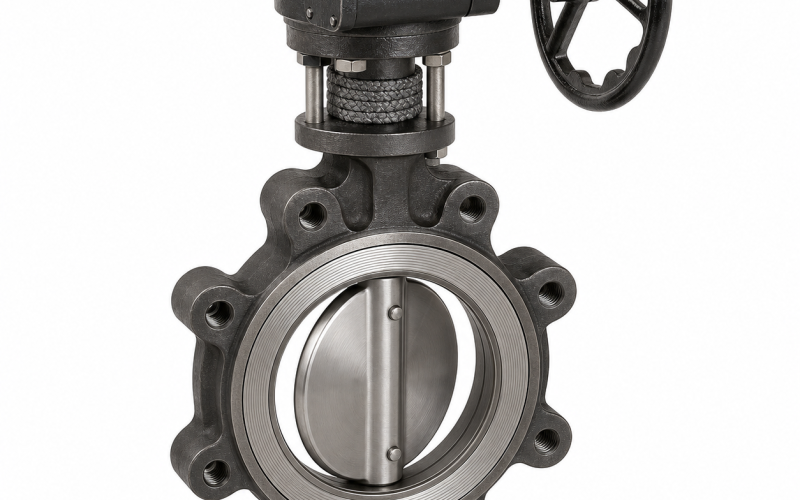 High-Temperature Metal-Seated Butterfly Valve for Steam and Hot Gas
