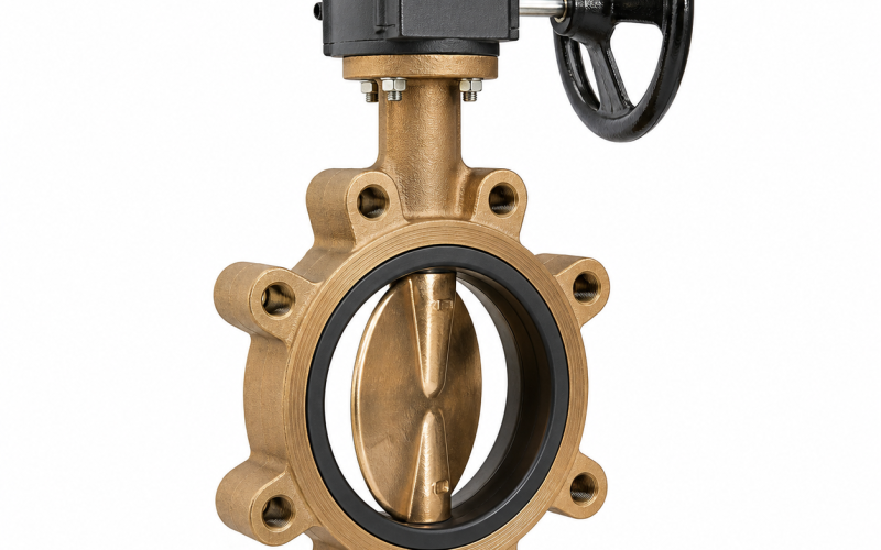 Nickel-Aluminum Bronze Butterfly Valve for Seawater Service