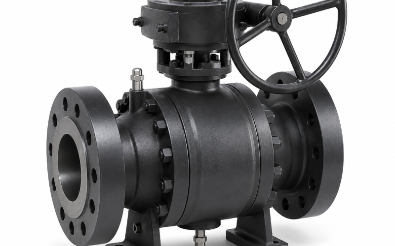 Tank-Bottom Ball Valve for Reactor and Vessel Draining
