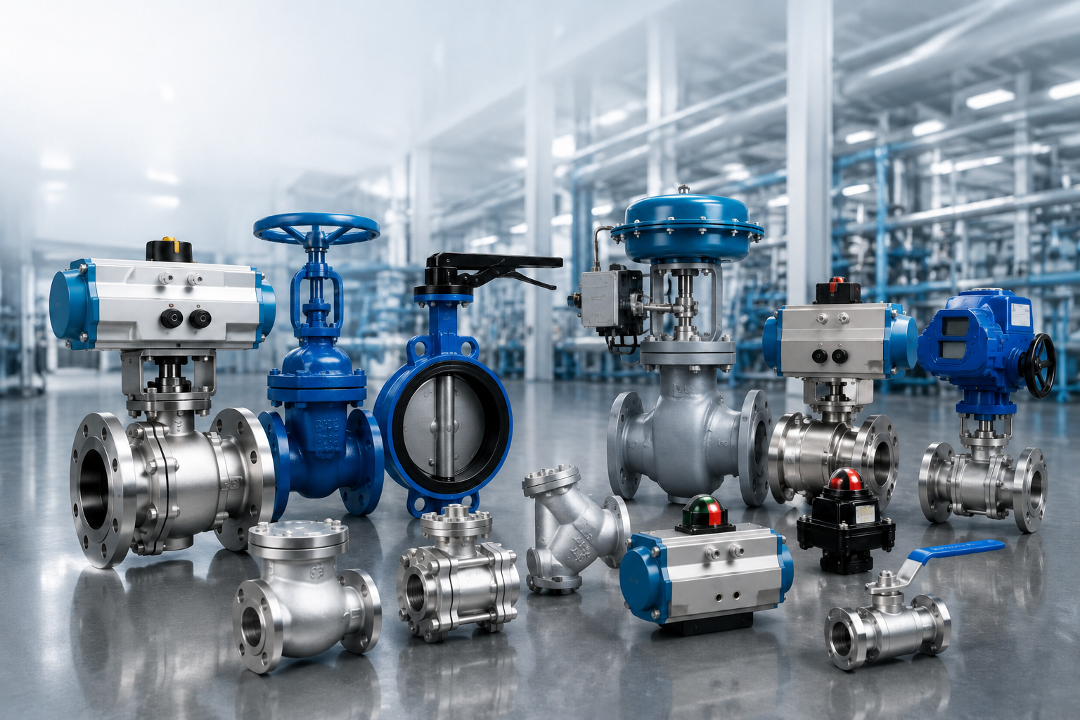 Industrial Valves & Automated Actuation