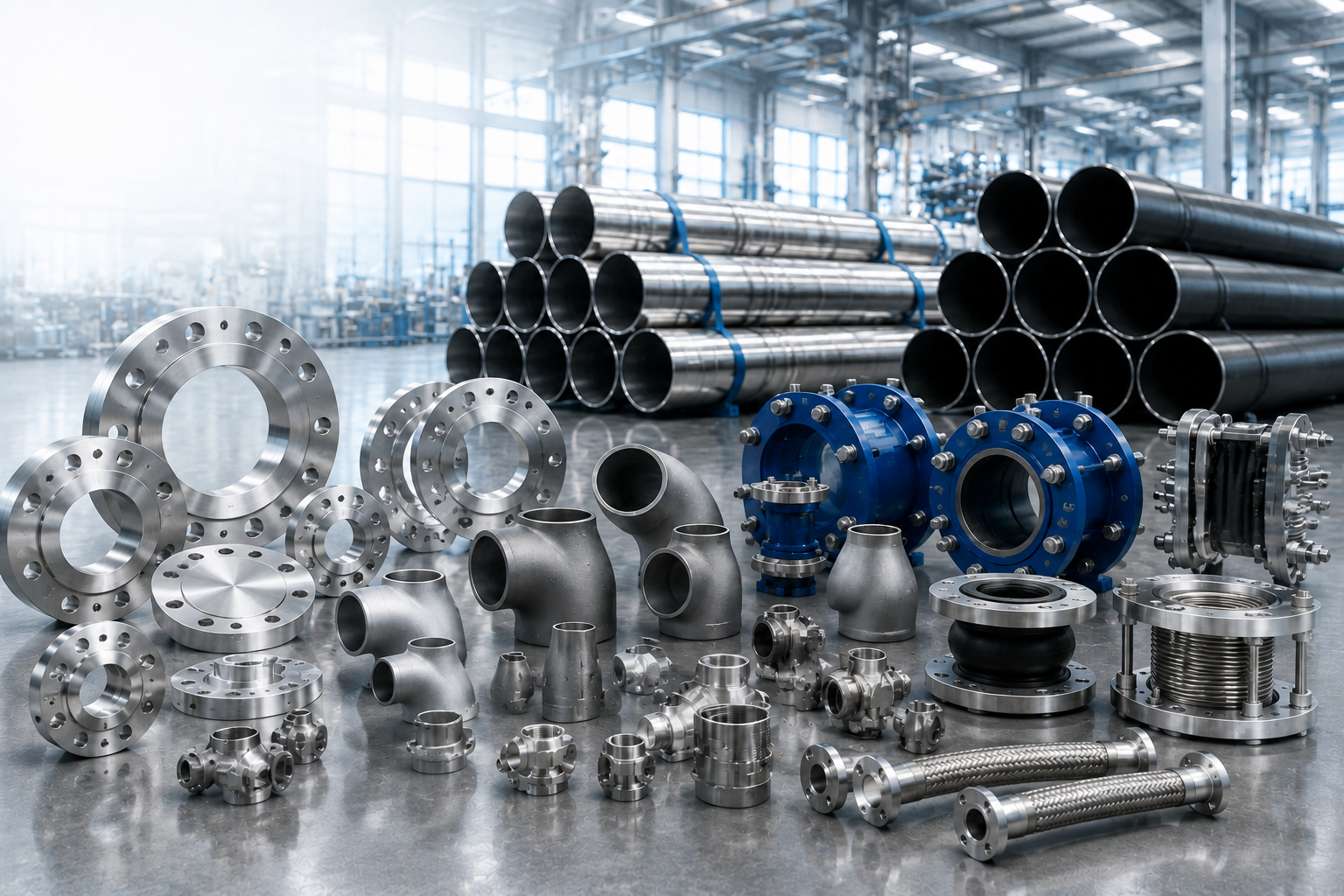 Pipes, Flanges & Connectors