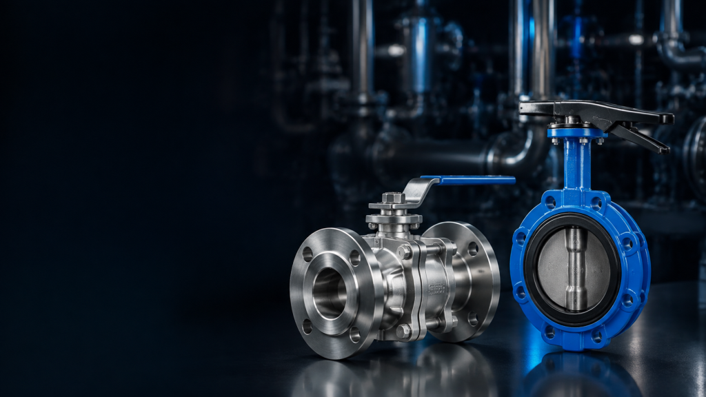 Ball Valve vs Butterfly Valve: Differences, Pros and Applications