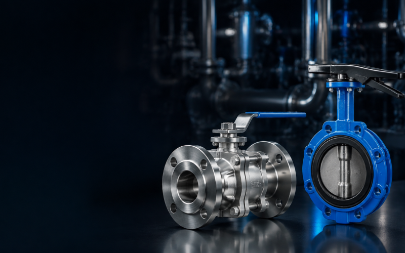 Ball Valve vs Butterfly Valve: Differences, Pros and Applications