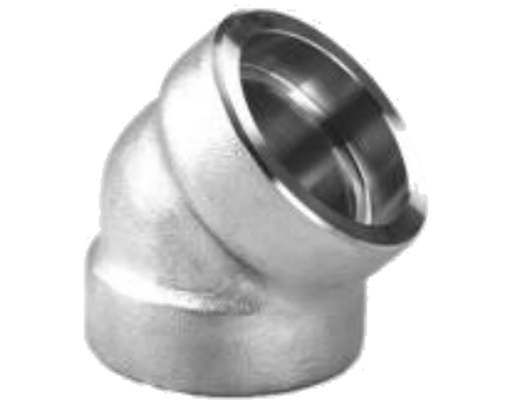 High-Pressure Socket Weld 45° Elbow
