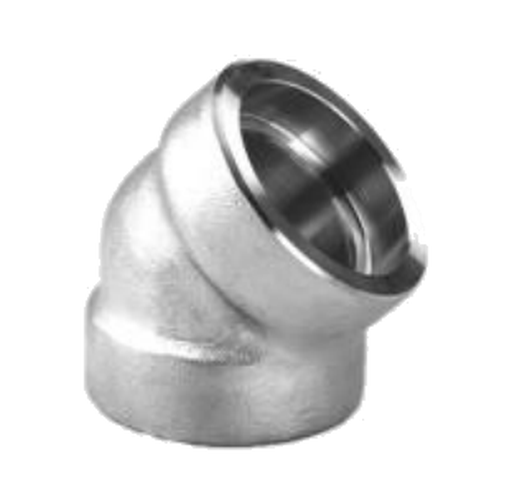 High-Pressure Socket Weld 45° Elbow