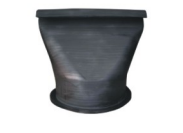 Curved Rubber Duckbill Check Valve