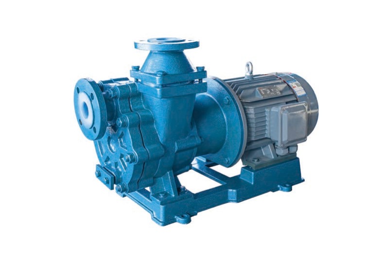 Fluoroplastic Self-Priming Magnetic Pump